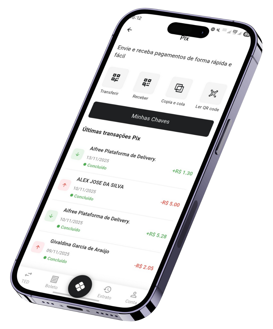 Controle de vendas Four Capital
