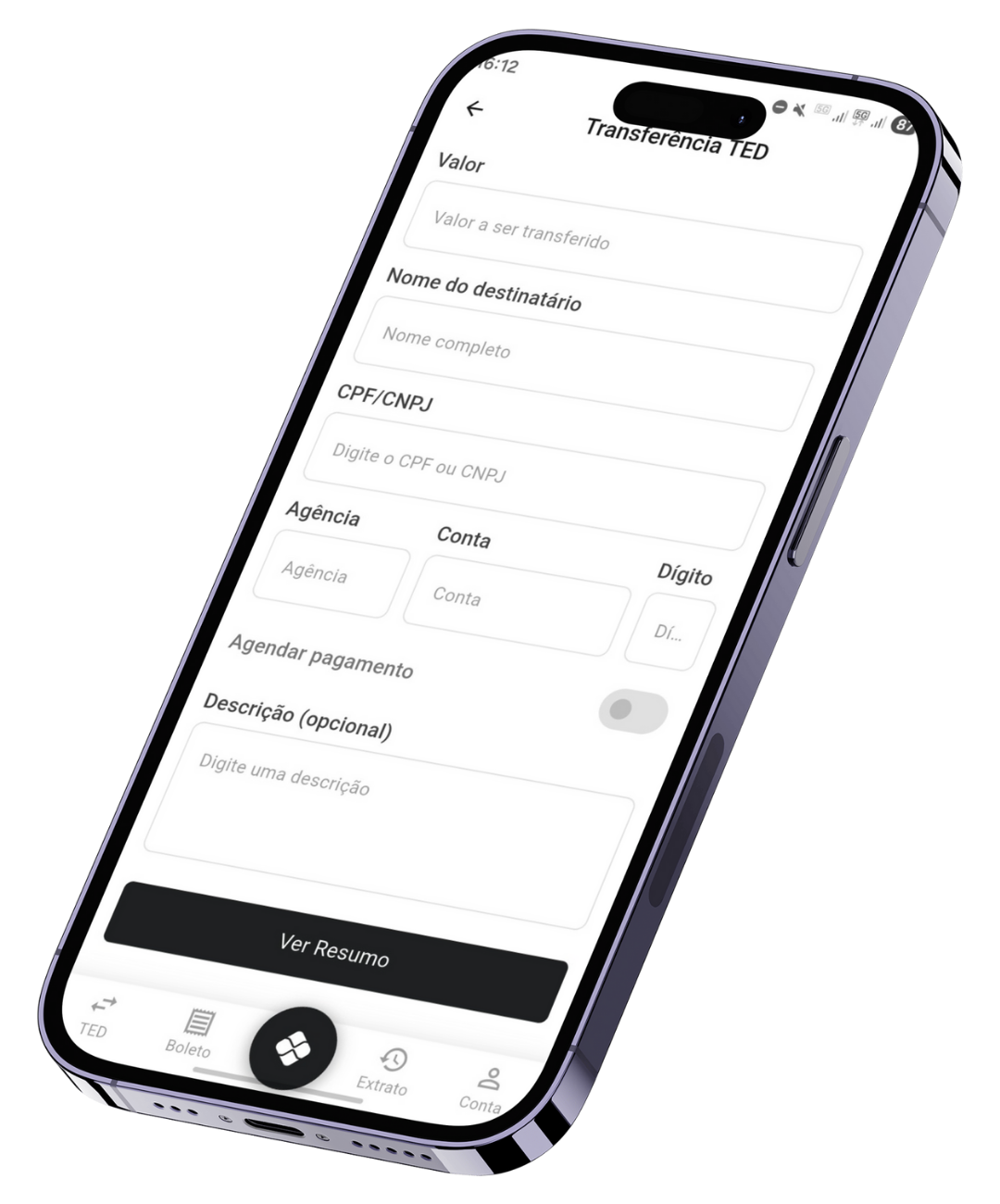 Automação de processos Four Capital